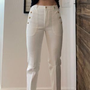 Vintage style buttoned trousers - 7FAMK